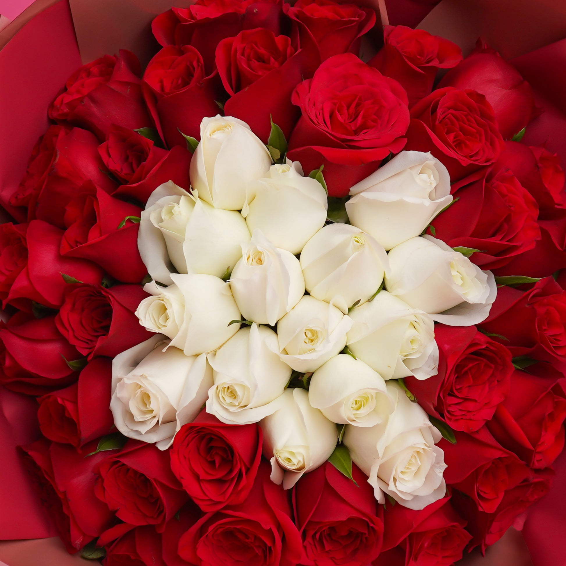 flowers_bouquet_giant 50 roses - Midnight Maroon