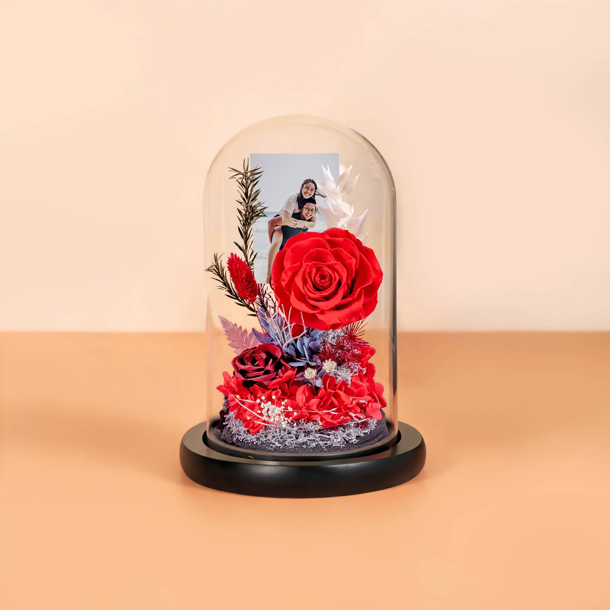 Customizer Forever Flame Preserved Rose