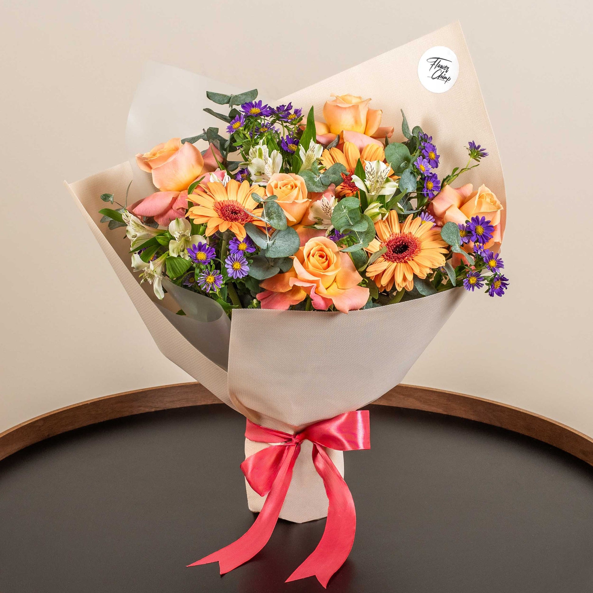 flowers_bouquet Peach Perfect