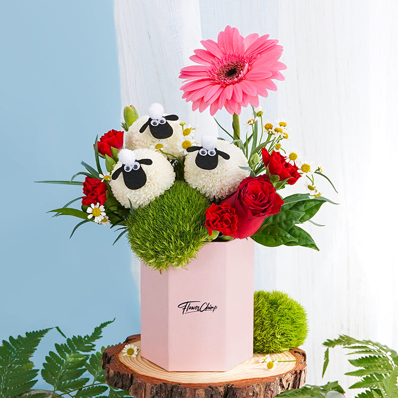 flowers_box_vbox Sheep Blossom