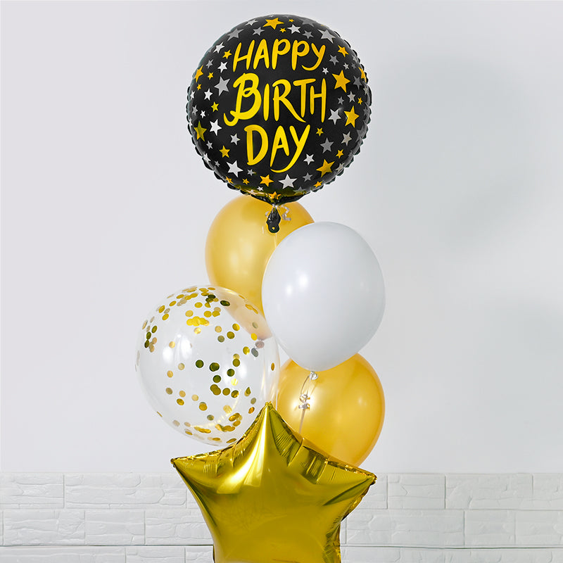 addon_balloon Starlit Soiree Balloon Bunch