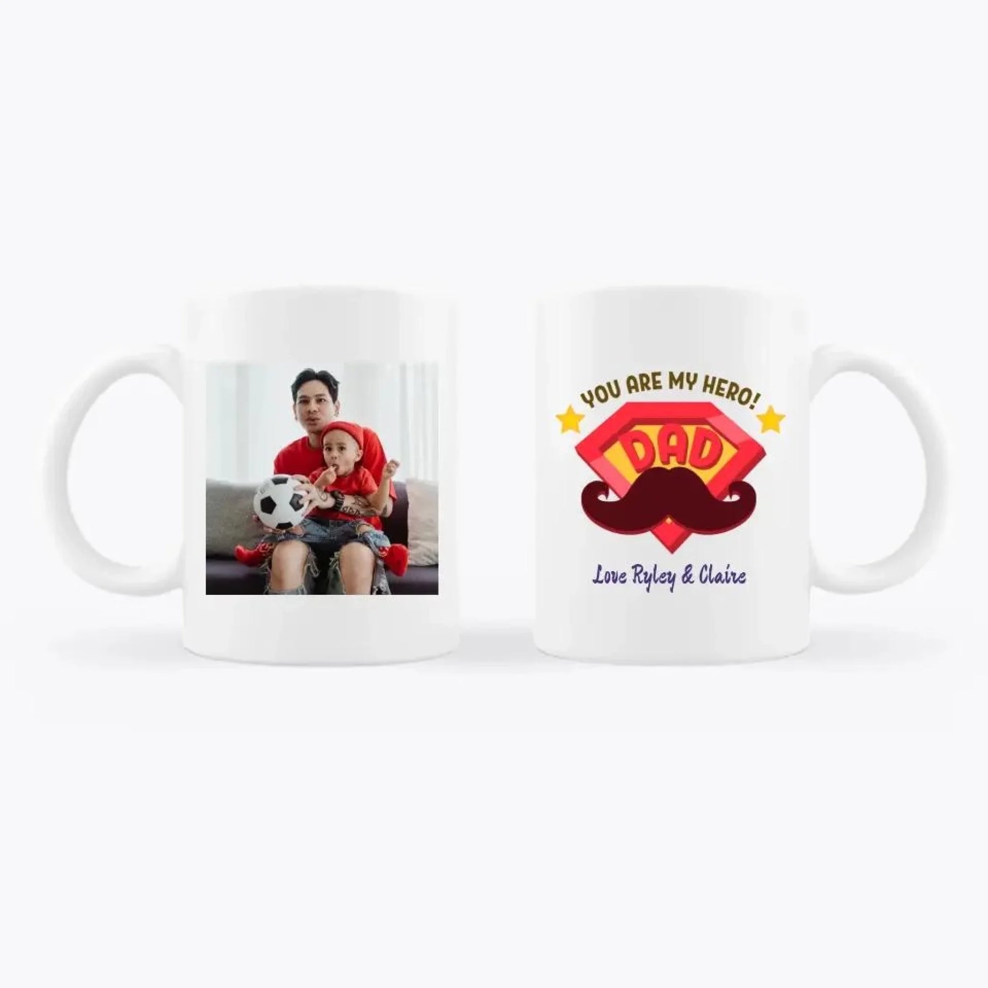 Customizer You Are My Hero Dad Mug