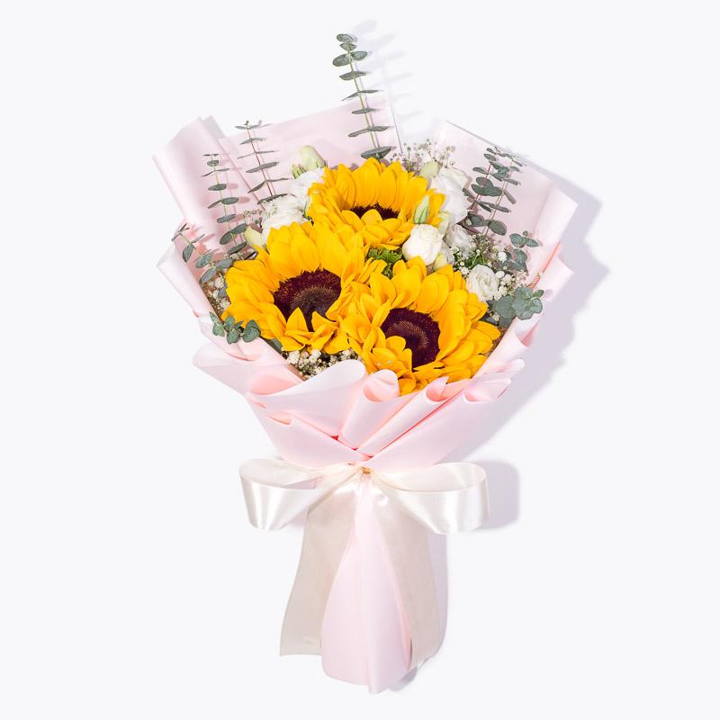 flowers_bouquet Blushing Blooms