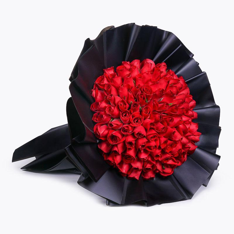 flowers_bouquet_giant 199 Red Roses - Midnight Edition