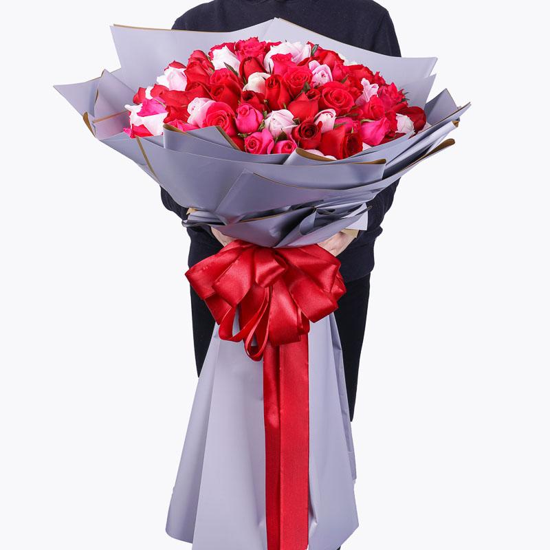flowers_bouquet_giant 199 Roses - Expression of Love