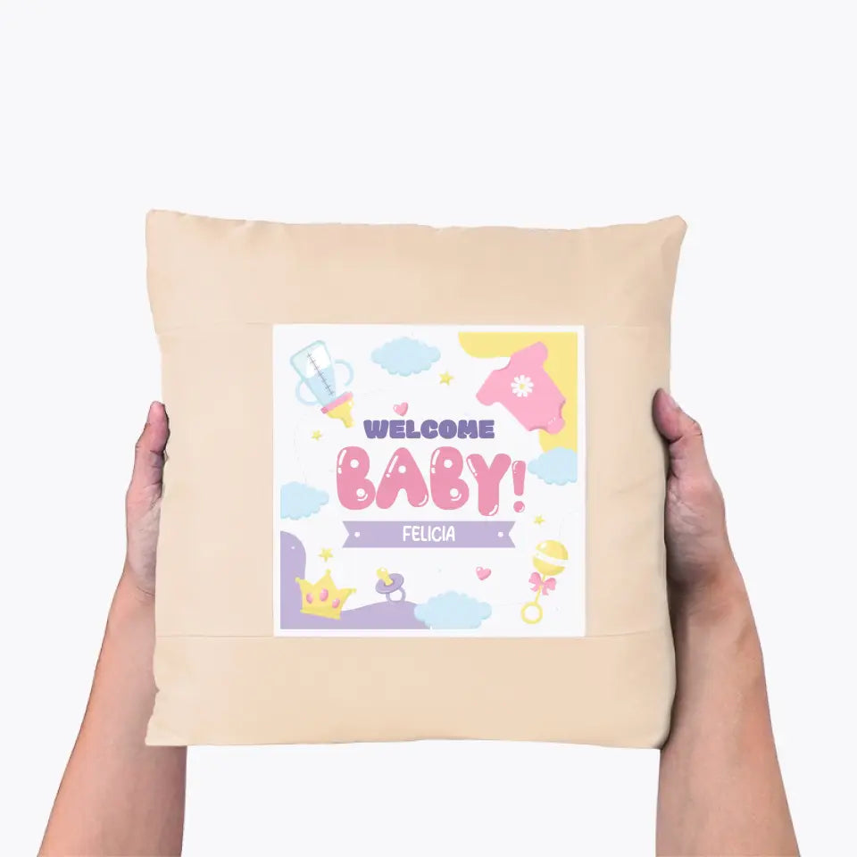 Customizer Baby Girl Cushion