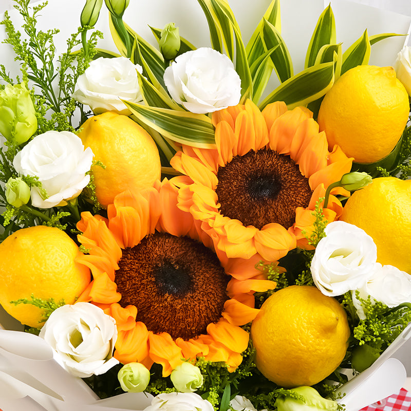 bouquet_fruit Citrus Sunshine Fruit Bouquet