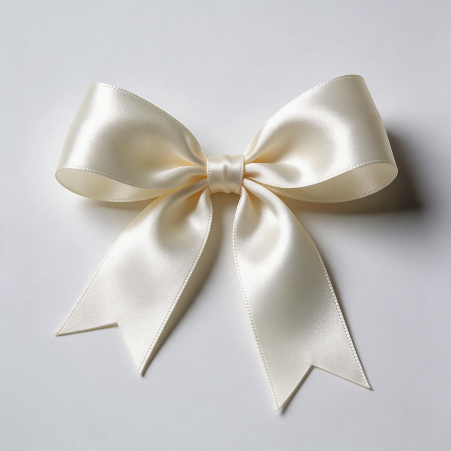 Cream Ribbon