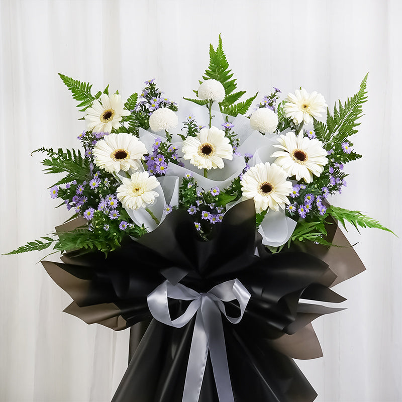 flower_stand_condolence Eternal Honour Condolence / Funeral Flowers