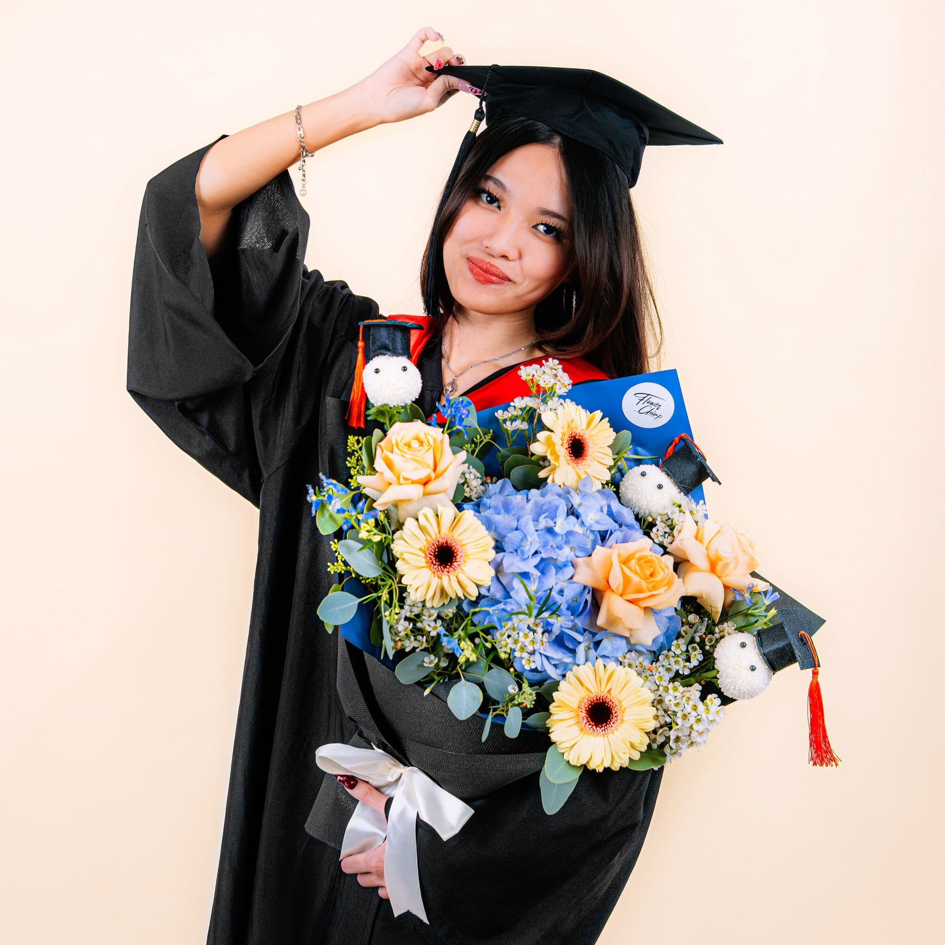 bundles_graduation First Class Graduation Bouquet