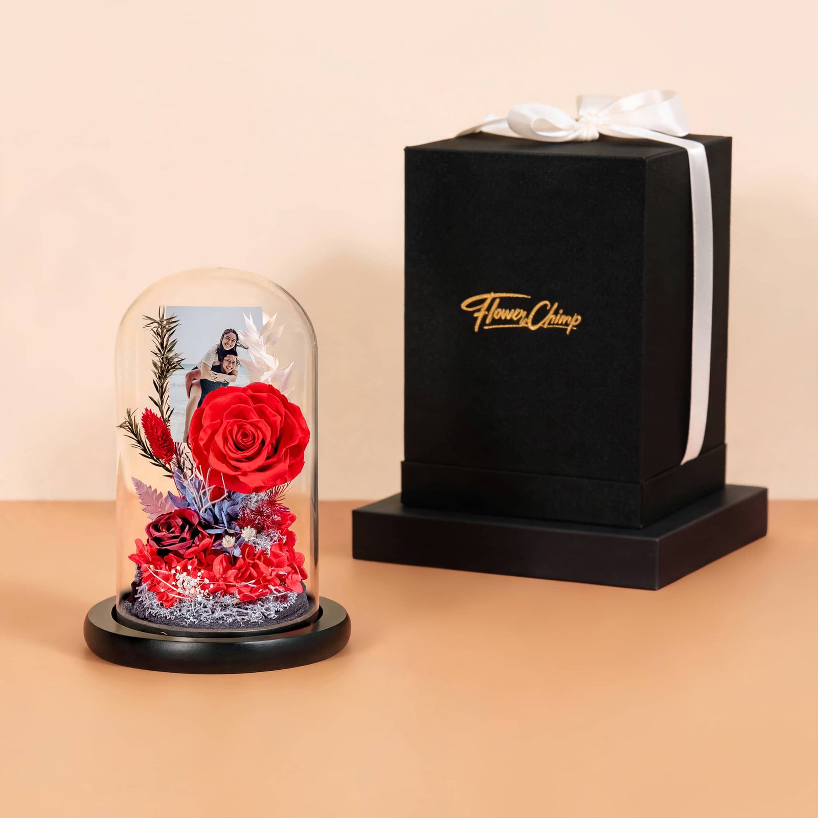 Customizer Forever Flame Preserved Rose