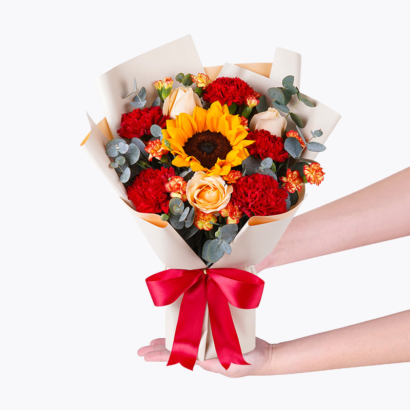 flowers_bouquet Golden Heart