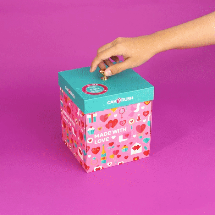 cake Love Explosion Gift Box
