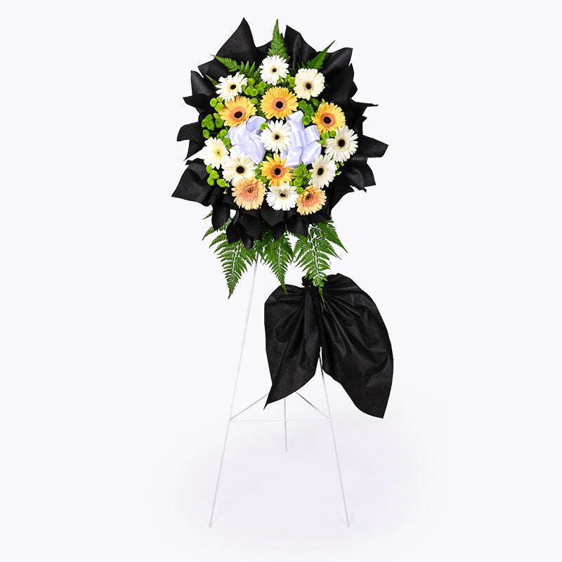 flower_stand_condolence Memorial Condolence / Funeral Flowers