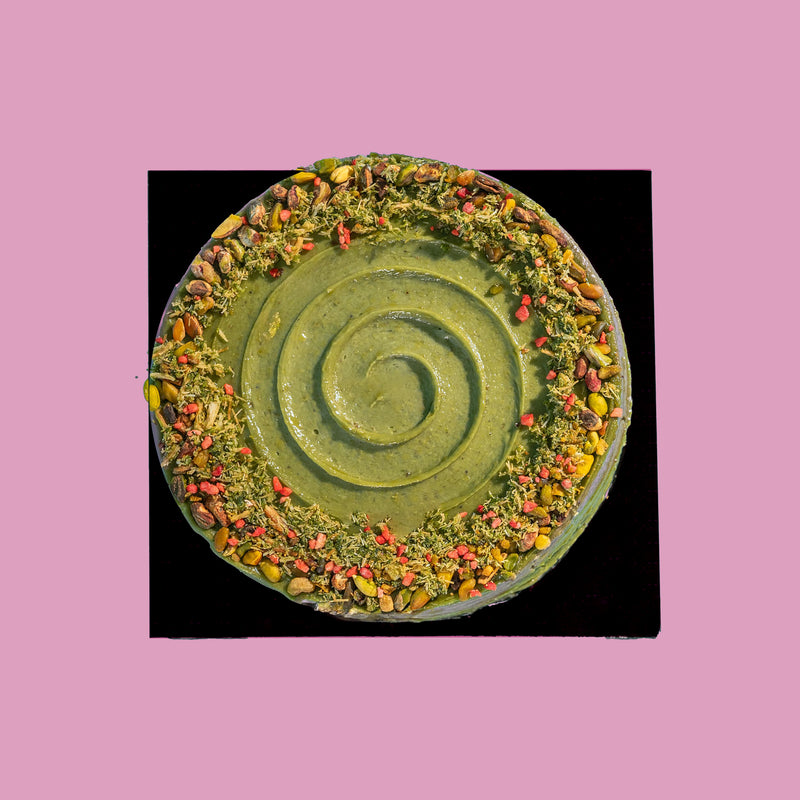 cake Pistachio Kunafa Chocolate Cake
