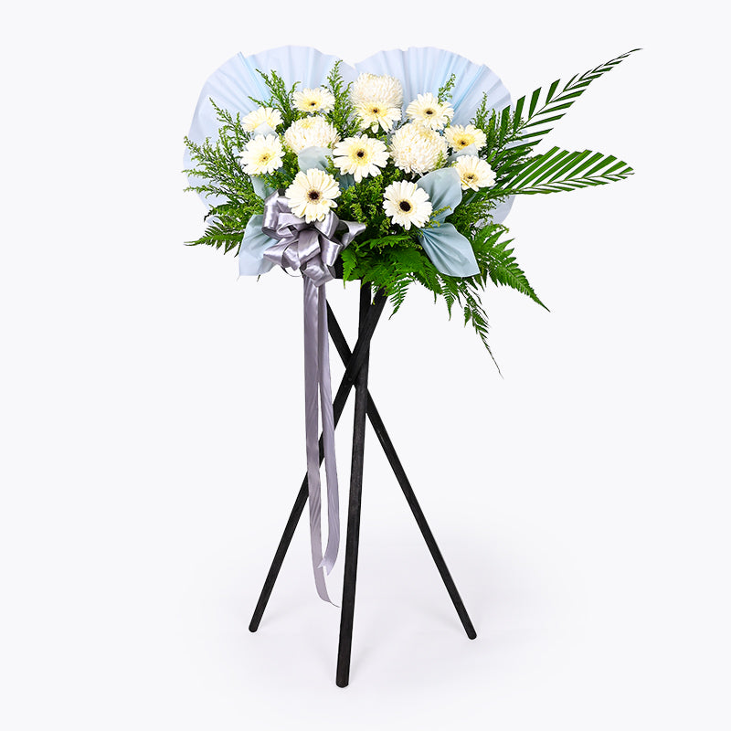flower_stand_condolence Remembrance Condolence / Funeral Flowers