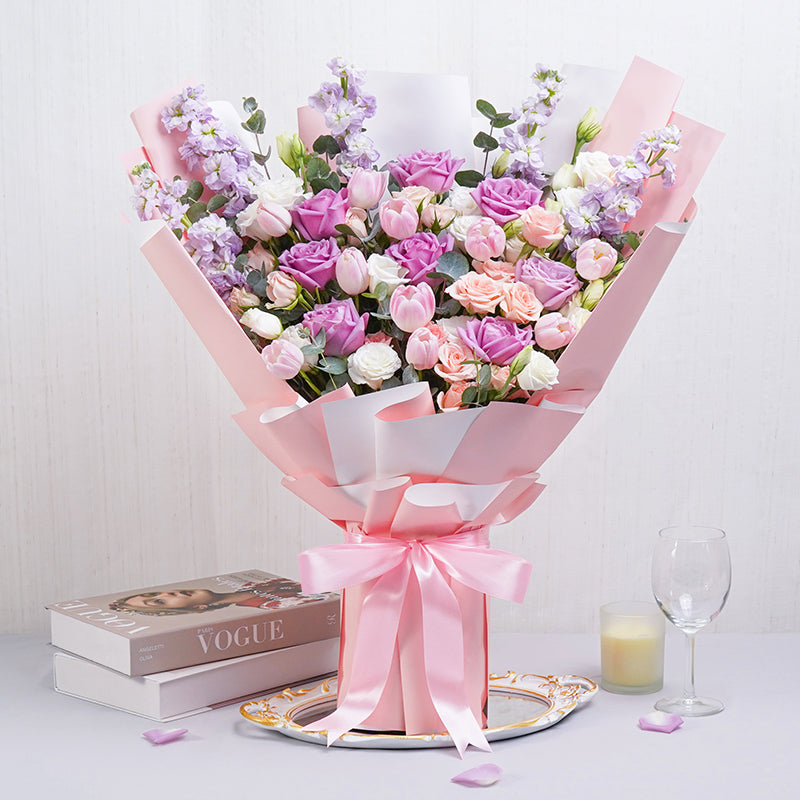 flowers_bouquet_giant Sapphire Symphony
