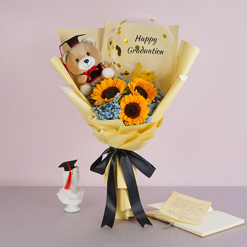 bundles_graduation Sunbeam Scholar Graduation Bouquet
