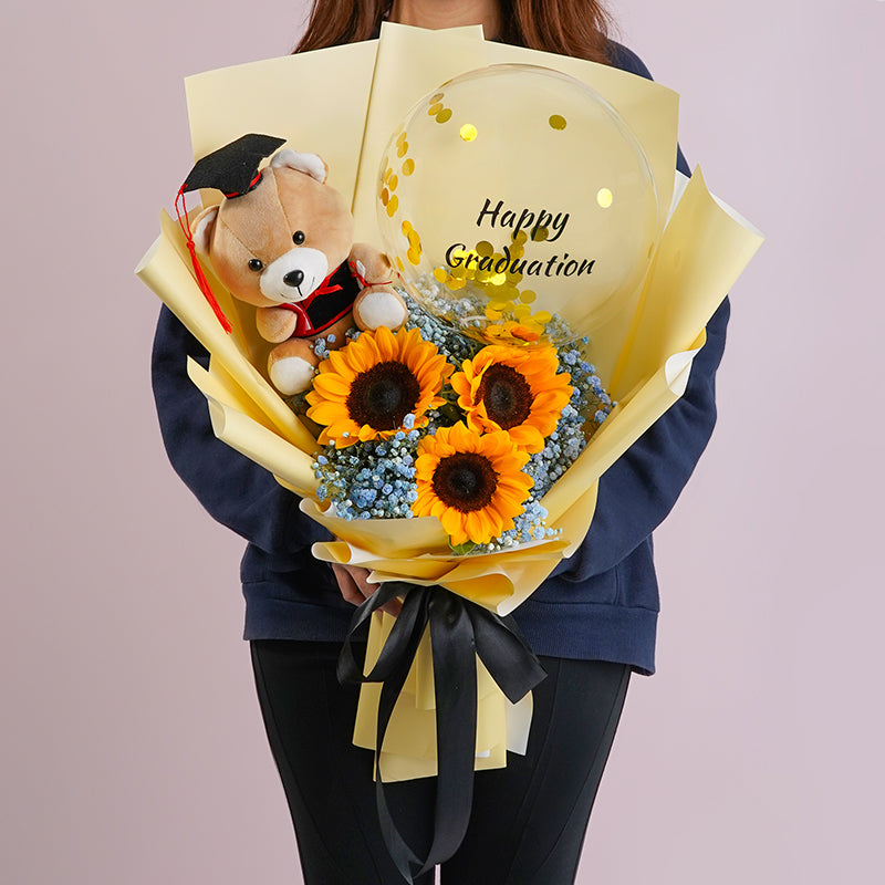 bundles_graduation Sunbeam Scholar Graduation Bouquet