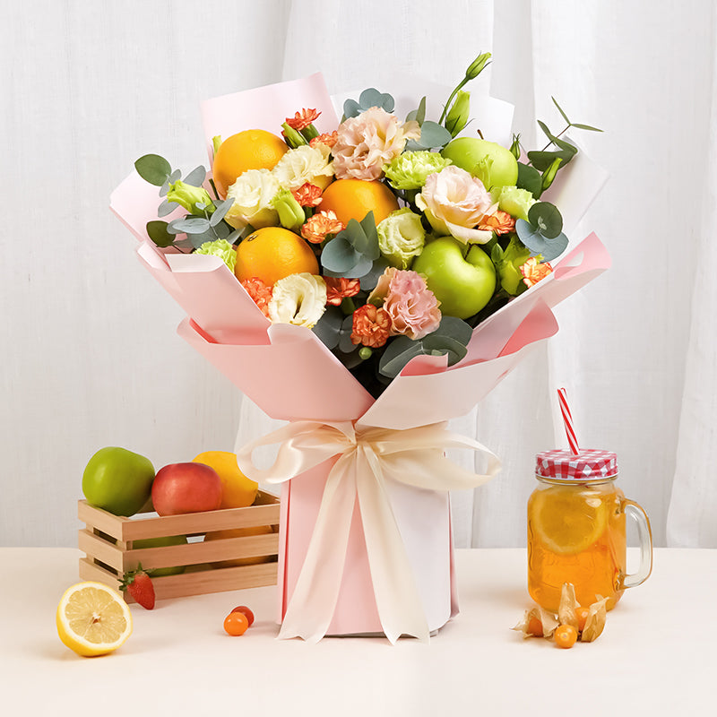 bouquet_fruit Tangy Twist Fruit Bouquet