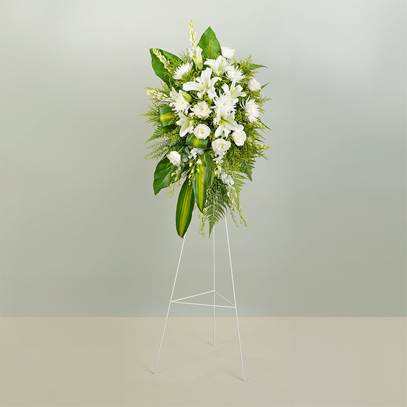 flower_stand_condolence Tribute Condolence / Funeral Flowers