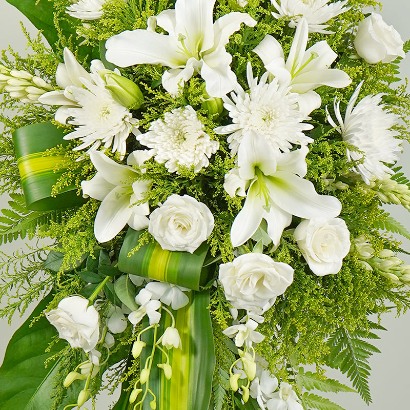 flower_stand_condolence Tribute Condolence / Funeral Flowers