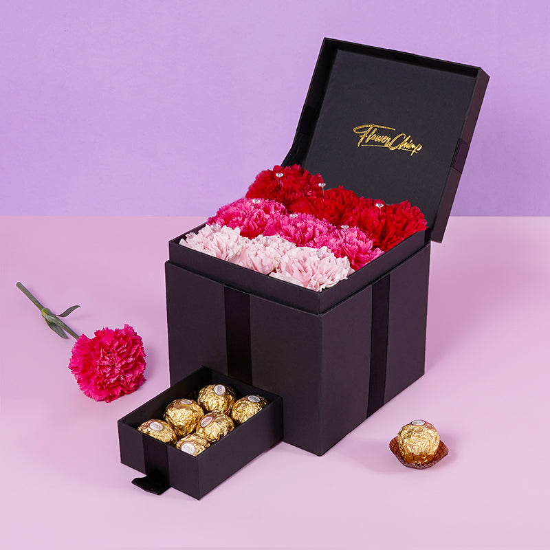 flowers_box_trinity_ferrero Trinity Box - Timeless Charm