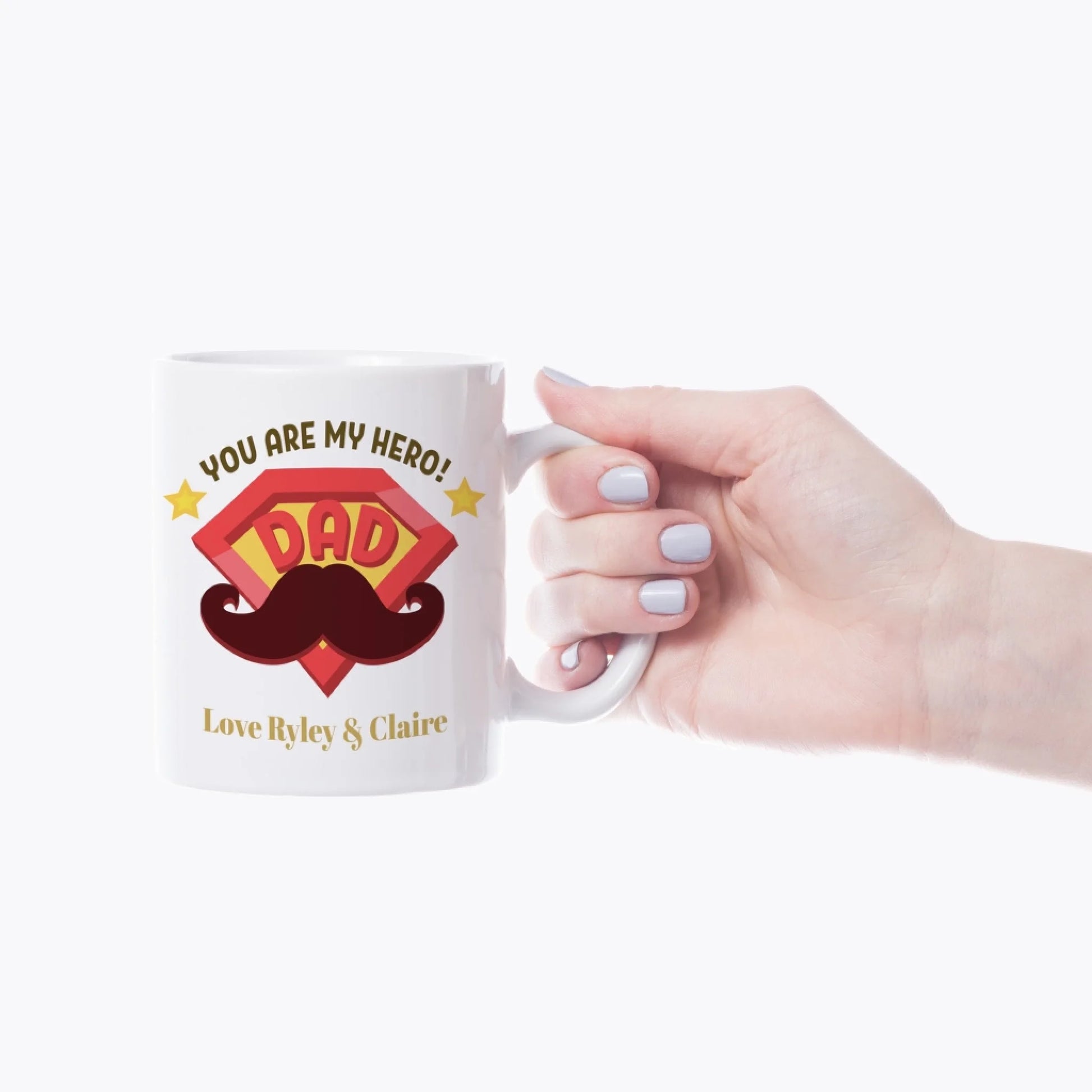 Customizer You Are My Hero Dad Mug