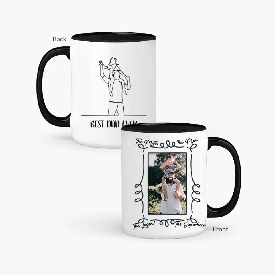 Customizer Best Dad Mug