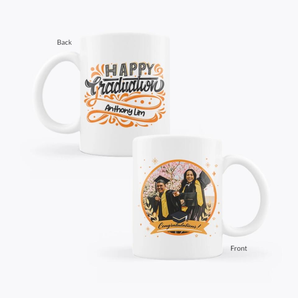 Customizer Happy Graduation! Mug