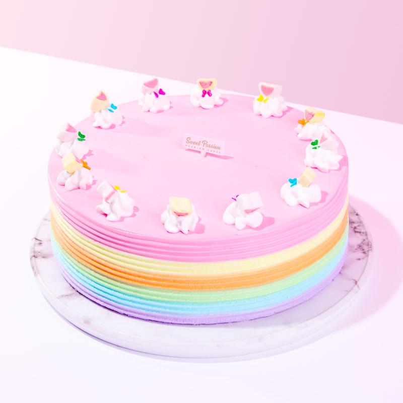 cake Over The Rainbow Cake - Sweet Passion