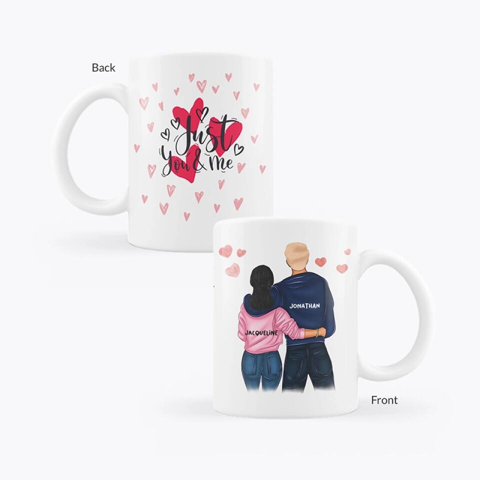 Customizer You & Me Mug